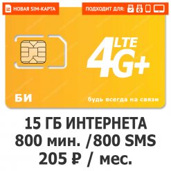 SIM-карта БИ 205