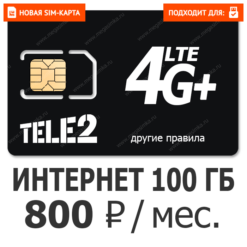 SIM-карта ТЕЛЕ2 Бизнес 800