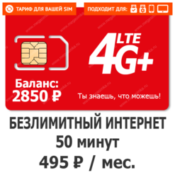 Sim-карта М-Сеть Выгодный 495